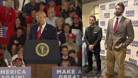 Trump brings up Hasan again but forgot his name