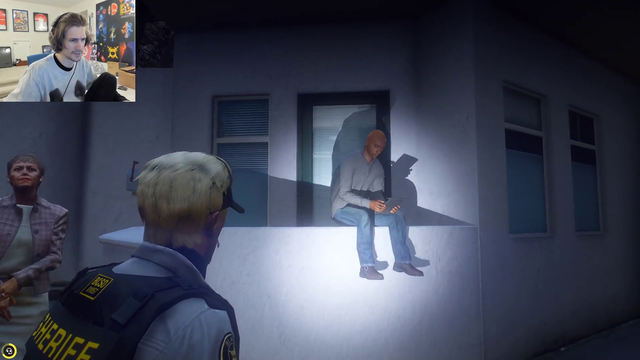 xqc gets a little too immersed in his cop character