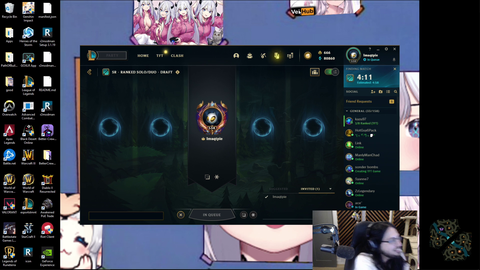 Imaqtpie flexes his new wallpaper
