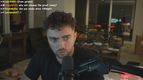 Mizkif says he drives fast "all the time" and doesn't even remember the time he did 150 mph with Emiru
