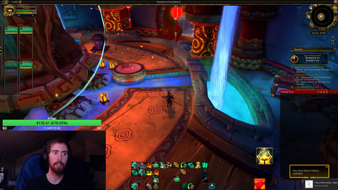 Asmongold is good at being lazy