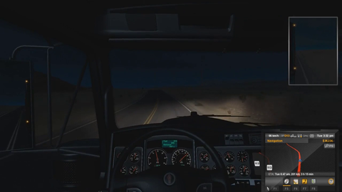 Buck has PTSD whiling trucking