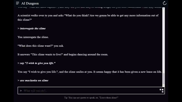 Vinesauce ends the new year with some perfectly wholesome AI dungeon