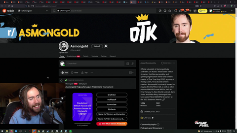 Asmongold - OTK merch sold out after 5 min