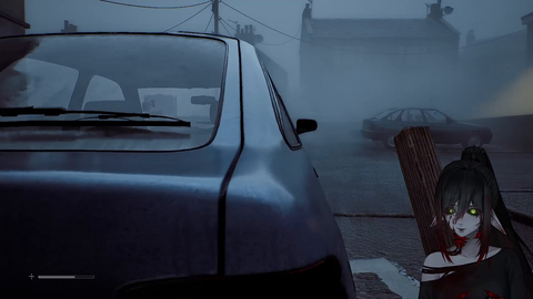 LaynaLazar struggles with a door in the new Silent Hill