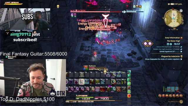 FF14 turning Asmongold into a positive andy