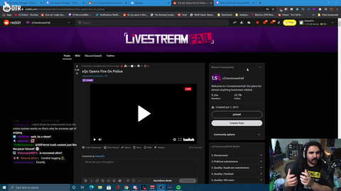 Esfand explains RP and X