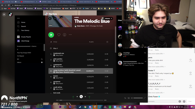 What's Maya listening to.... monkaS
