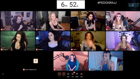 Andy pops into the Rajj show