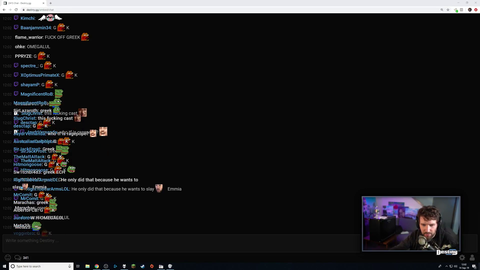 Greek and Destiny banter