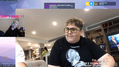 xQc roasting Andy's bigass glasses