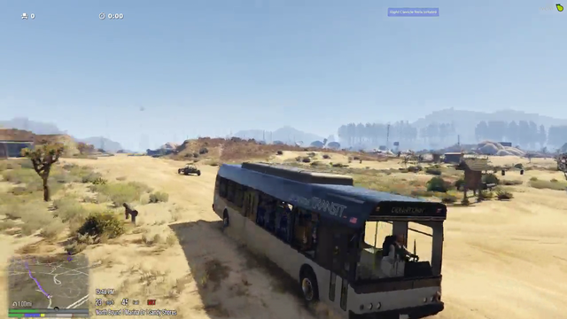 GTA RP Bus got stolen by NPC LMAO
