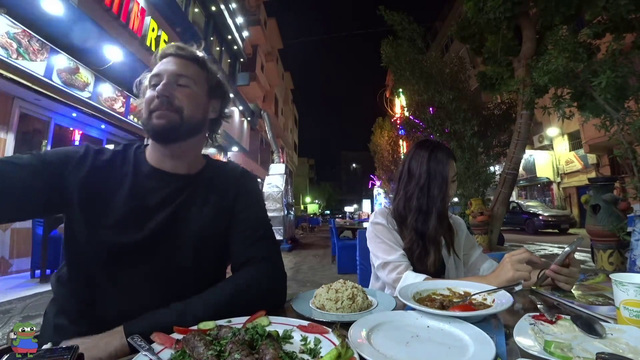 when you are american and order too much food in a poor country