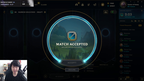 average LOL experience