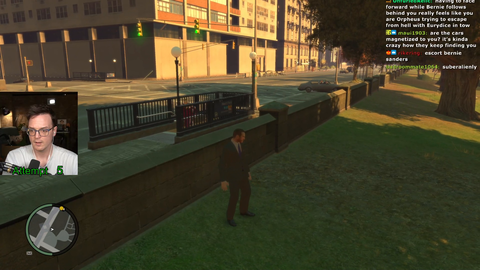 Streamer is attempting to beat GTA 4 with car speed set to 999999