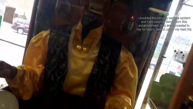Greek's stealing items from an establishment