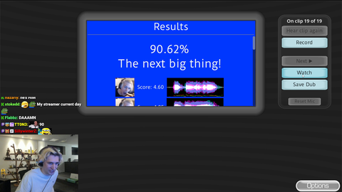 xQc recreates the "15 Minute delay" clip in Choicer Voicer