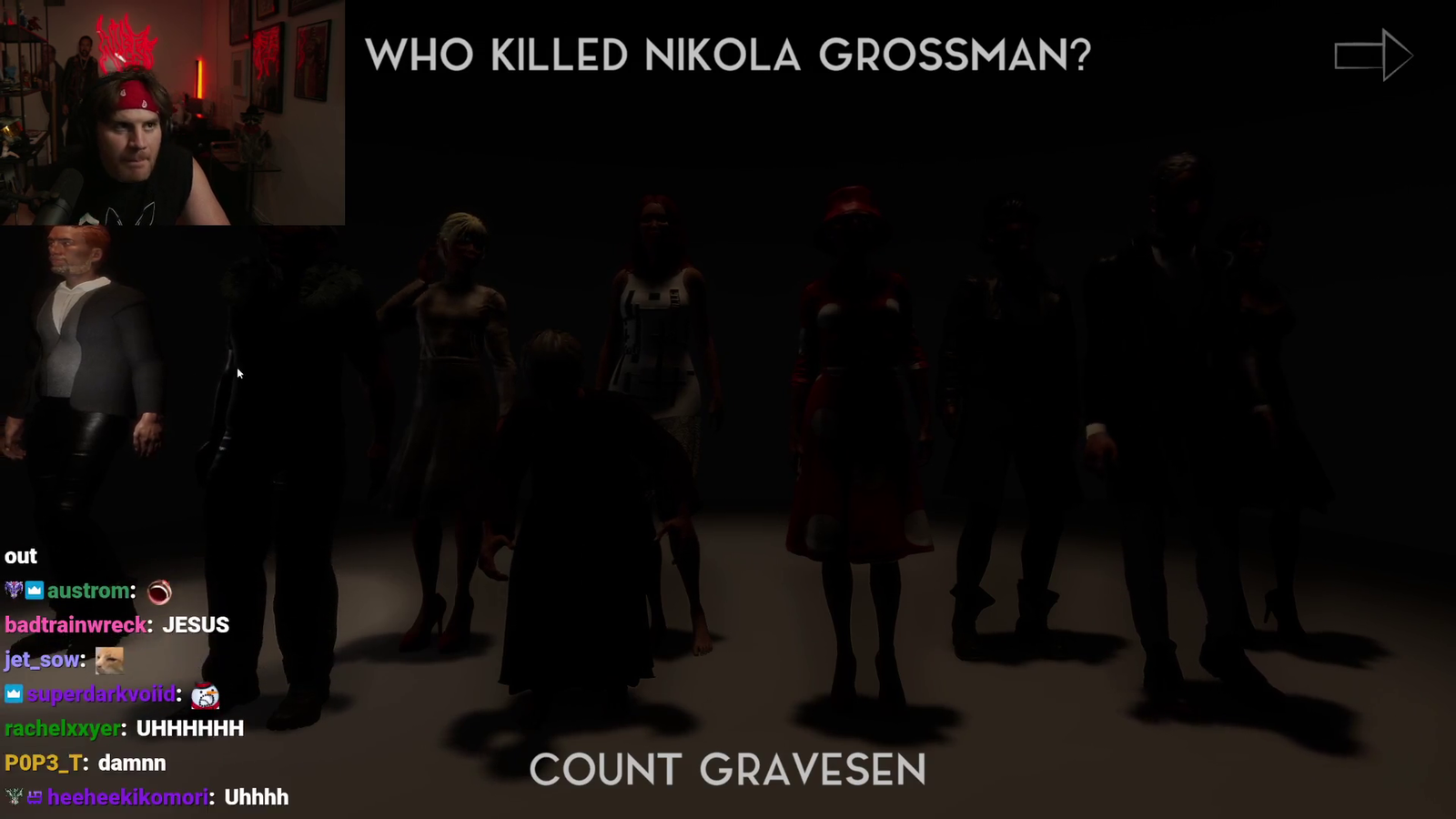 [Spoilers] Detective Wilhem Neffard solves the janky AI game with the help of his mod
