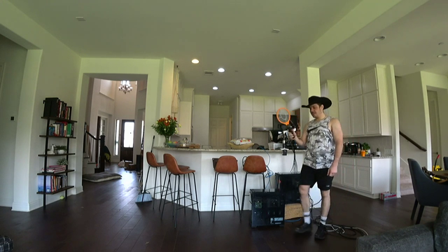 Greek hits himself with a electric fly swatter LULW
