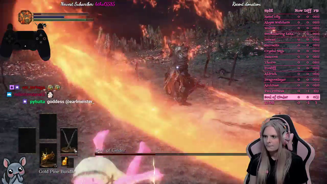 First woman in the world to complete the "no hit" Dark Souls III