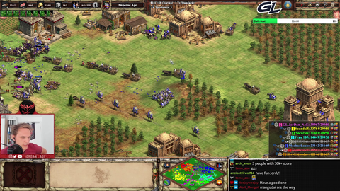 Popular AoE2 streamer to retire from streaming due to Twitch's sub split and ad policy