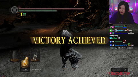 after 739 deaths Hachubby finally beats Dark Souls