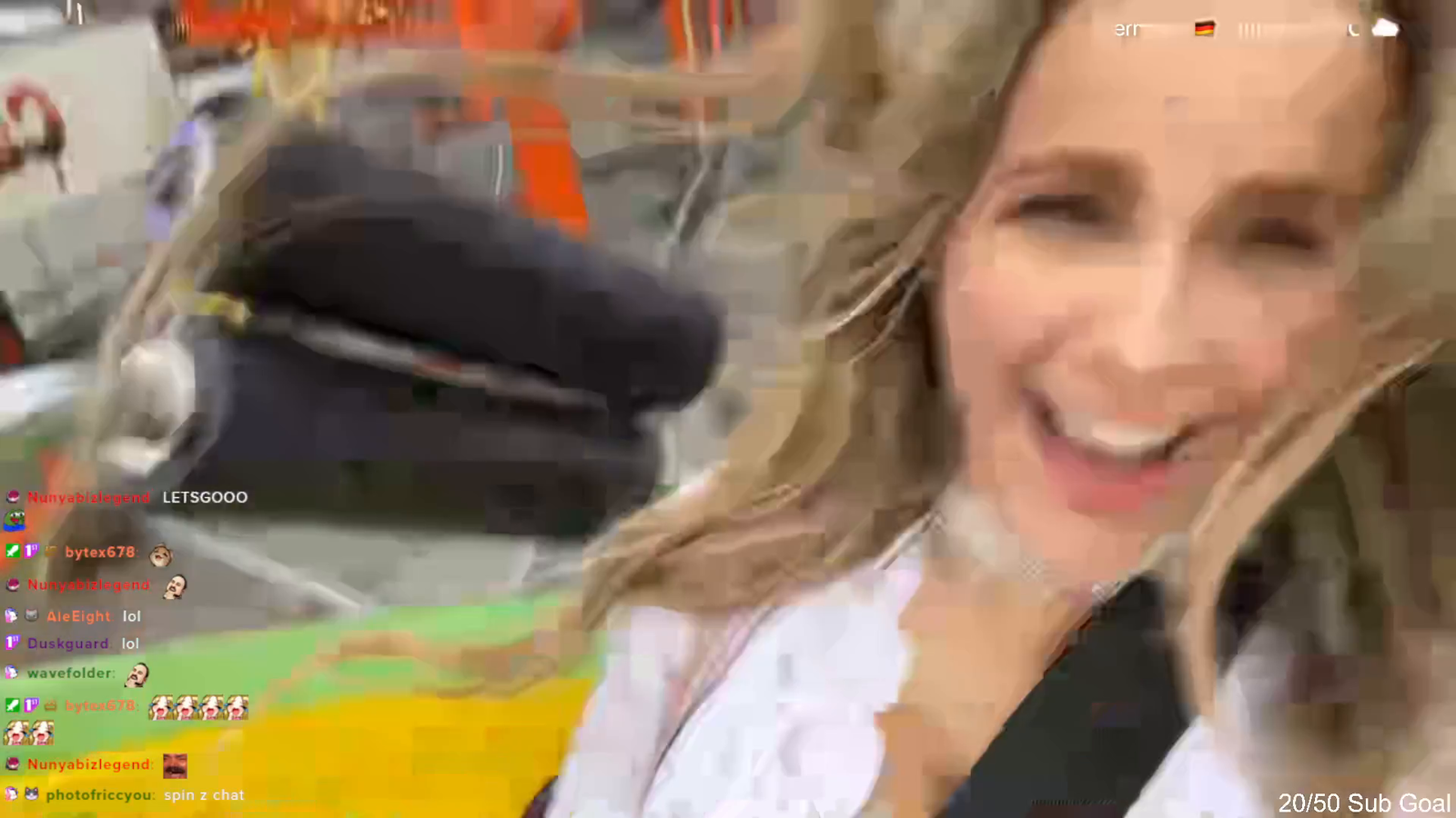 Pure Joy on the Rollercoaster at Stuttgart Oktoberfest