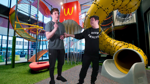 Poke and Train go to McDonald's
