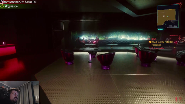 Hideo Kojima in Cyberpunk 2077