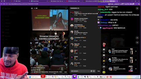 Solluminati shouts out Extraemily