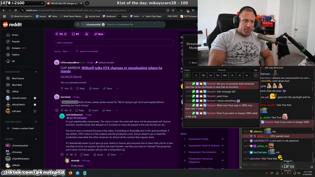 Knut new leader of OTK