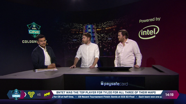 Caster calls ESL CSGO a 'fucking shit show' not realizing his mic is still on.
