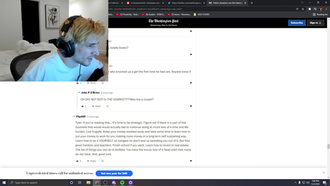 Erobb catching strays in article about Tyler