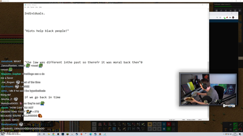 Destiny Takes a Mid-Debate Break to Calm Himself Down