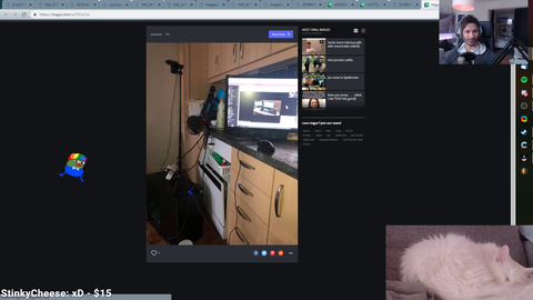 Nymn reviews a girl's setup