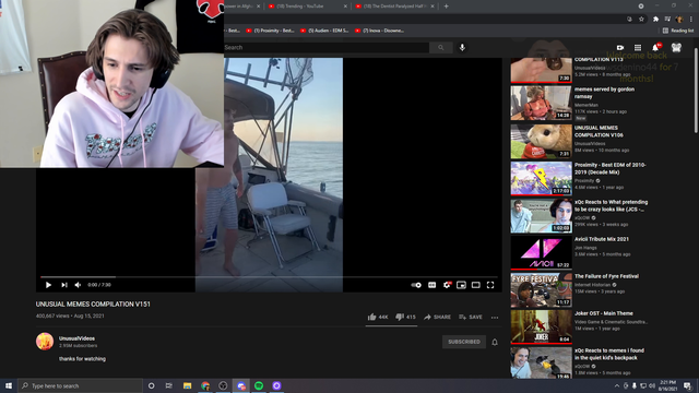 xQc's editor reaches out to end the conversation