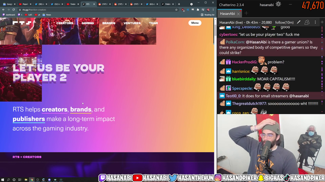 Hasan's take on Pokimane's new company