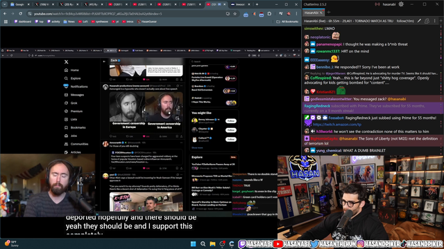 Hasan admires Asmongold