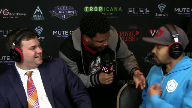 The Moon hijacks VGBootCamp's Stream (Super Smash Brothers Melee)