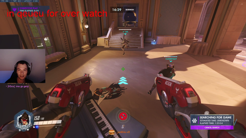 2 people playing piano in overwatch