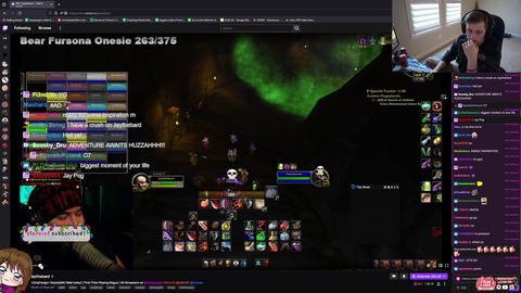 Jay with the motivational song for the Raid ft.Mulan