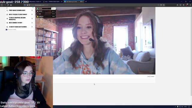 poopernoodle gets emotional on stream