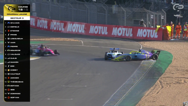 French Streamer F1 race hits 1 million views. Seconds before that a crush happened. xqc translate s'il vous plait