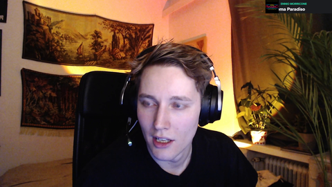 velcuz unironically comes back and reveals how much he healed