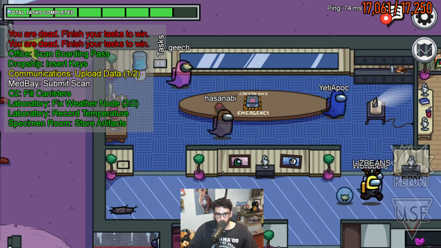 Hasan gets ejected after correctly calling the killer the entire game