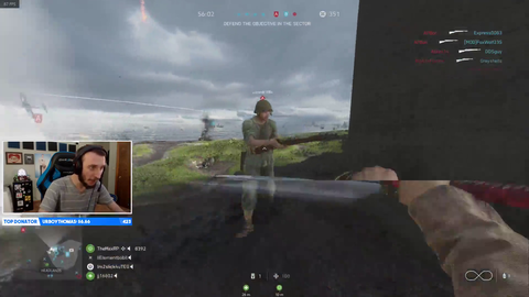 Streamer goes off with a Katana