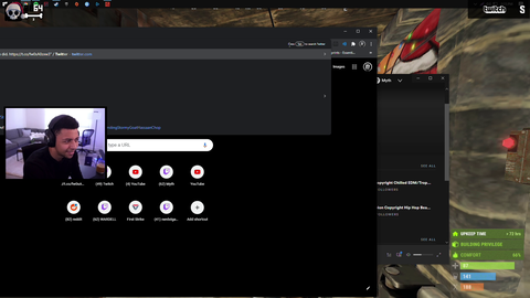 Myth - XQC is not reading chat BTW