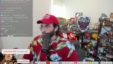 Unleashed Hasan goes all in on white slurs PepeLa