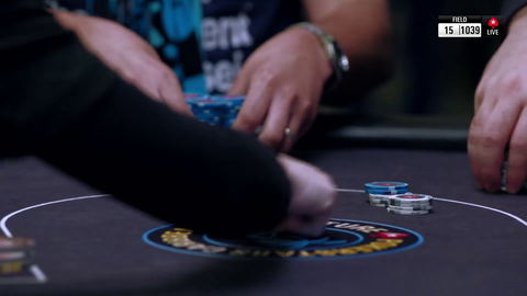 PokerStars host googles a viewer