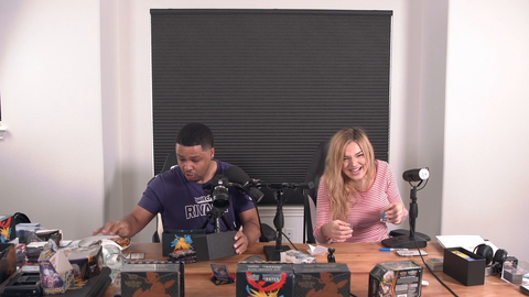 Nick spills water on his rare Pokemon cards